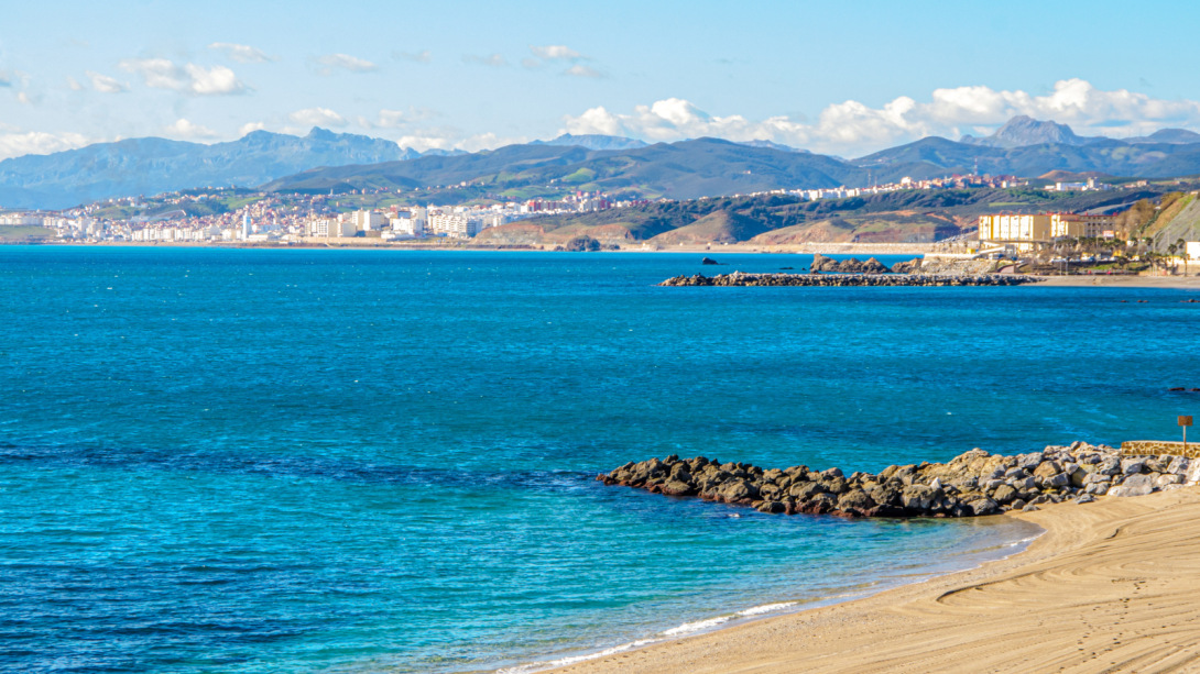 costa de la ciudad autónoma de Ceuta